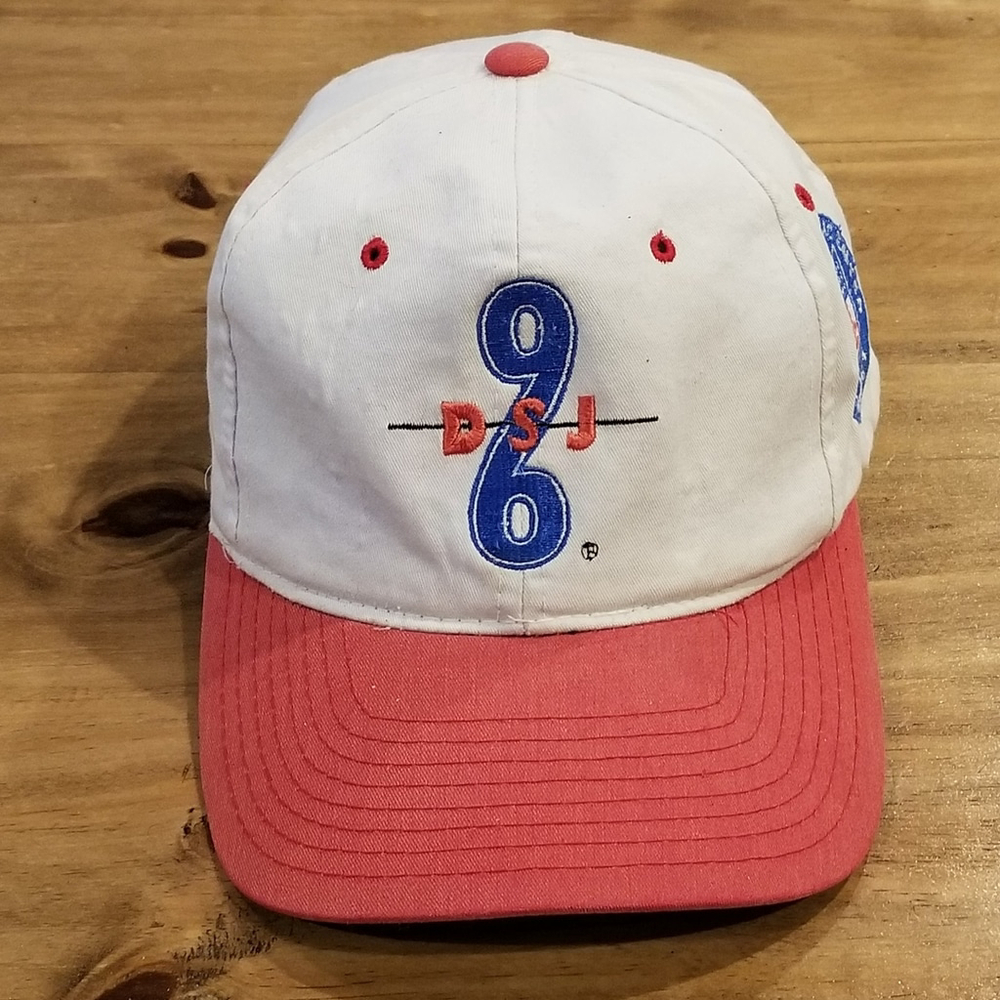 Vintage DSJ Rugby 96 Club Hat NFL Football One Size Adjustable